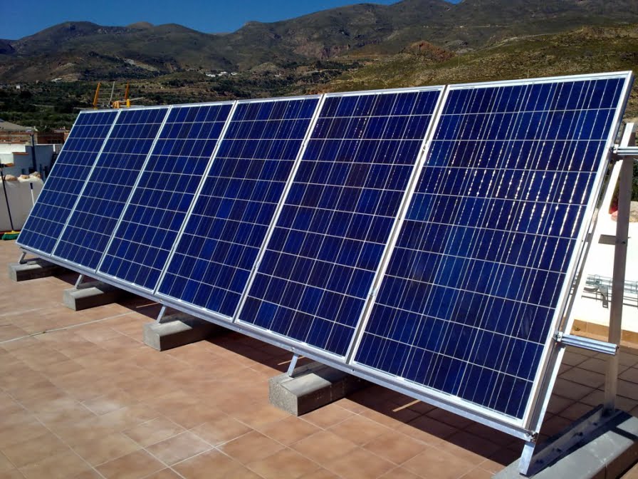 paneles fotovoltaicos en red